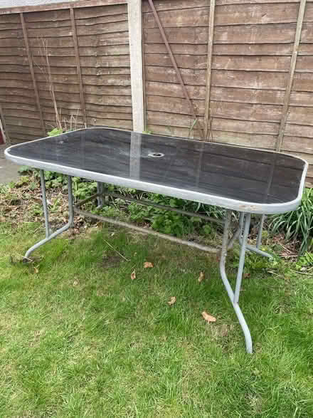 Photo of free Glass garden table (Penrith CA11) #1
