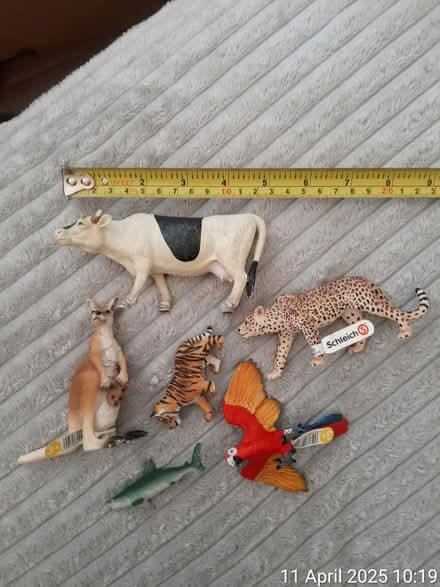 Photo of free 6 plastic toys/ animals (Edgwarebury Lane) #1
