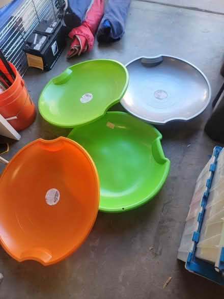 Photo of free 4 disc sleds (North Boulder) #1