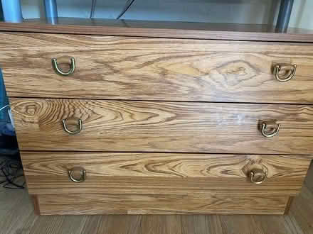 Photo of free Solid chest of drawers (Kempston MK42) #1