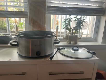 Photo of free Large Crock Pot with Hairline Crack (IvyCity) #1