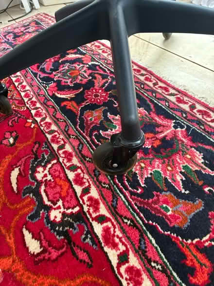 Photo of free Office chair w/ soft& silent wheels (Stratford E15) #2