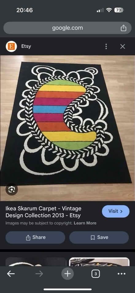 Photo of free Ikea Skarum rug (Wythenshawe M22) #1
