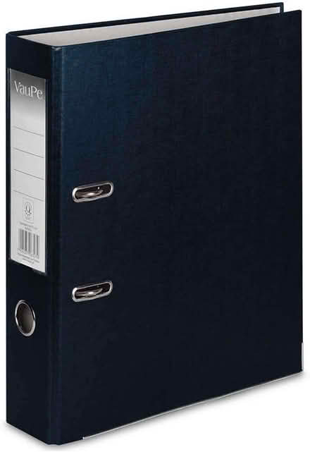 Photo of A4 lever arch files (Gledhow LS8) #1