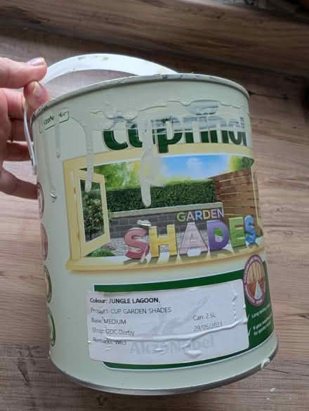 Photo of free Small amount of paint (Derby, DE1) #1