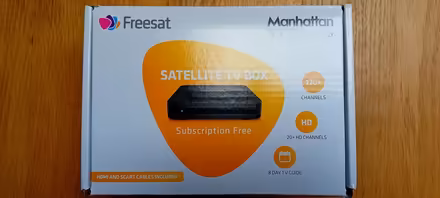 Photo of free Freesat Manhattan Satellite TV Box (Hackney Cross WR13) #1