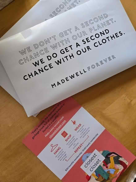 Photo of free 2 MadewellForever clothes kits (Downers Grove) #1