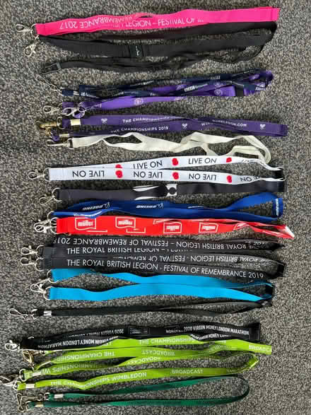 Photo of free LANYARDS - many.... (Ruislip UB10) #1