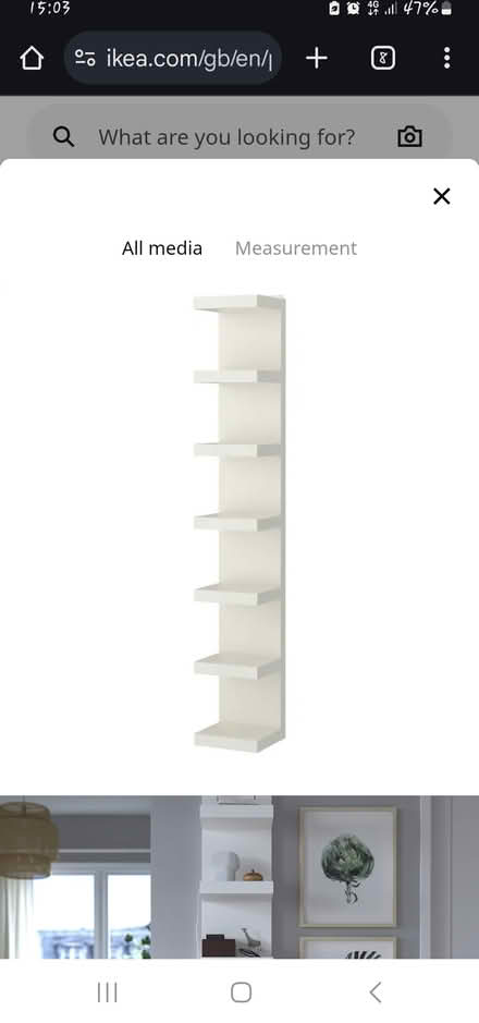 Photo of Lack ikea shelving unit (Surbiton) #1