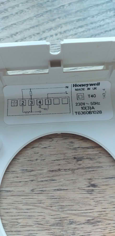 Photo of free Honeywell room thermostat (Petersfield, GU32) #3