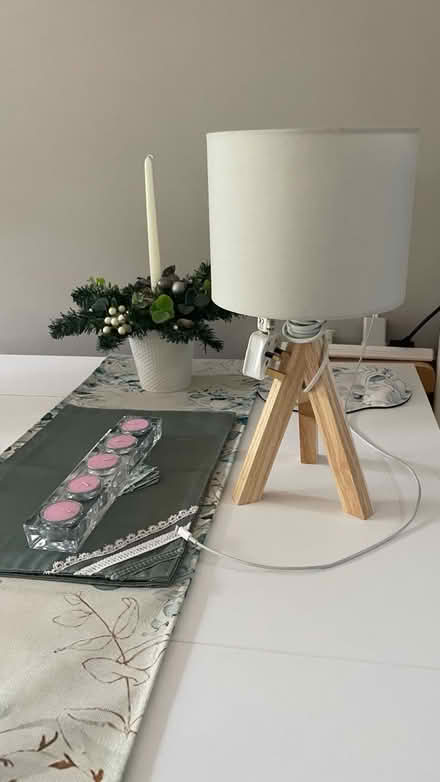 Photo of free new -small bedside lamp (Bedfont TW14) #1