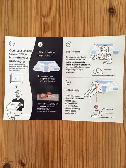 Photo of free Groove Pillow (Oxford (near station)) #2