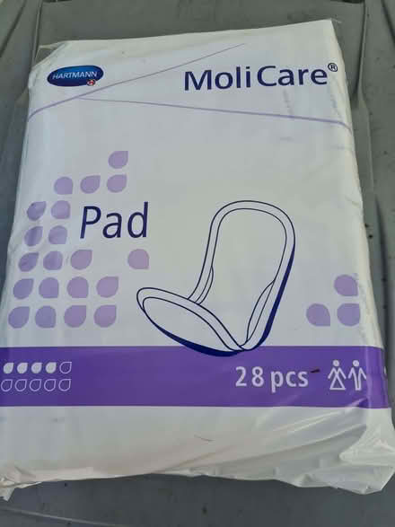 Photo of free molicare pads (Dean Row SK9) #1