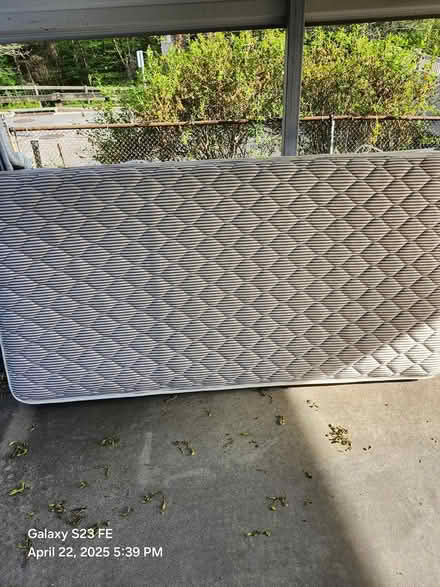 Photo of free Twin mattress (Baltimore, Mount Washington) #1