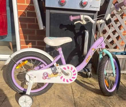 Photo of free Bike with stabilisers (CT10) #1