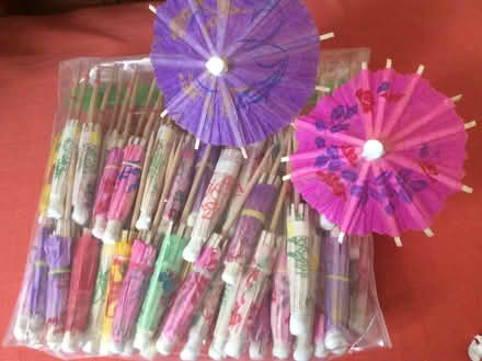 Photo of free Cocktail Umbrellas Approx 200 (Mappleborough Green B80) #2