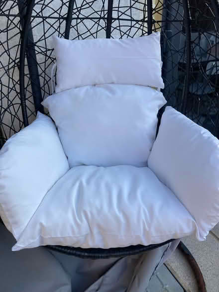 Photo of free Egg chair cover and cushion (St Leonards on Sea TN37) #2