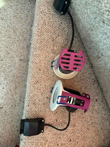 Photo of free 2 light fittings (Stone Cross BN23) #1