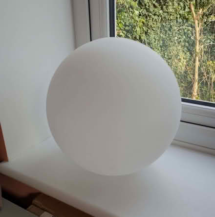 Photo of free Frosted glass orb for light fitting (Mill End WD3) #1