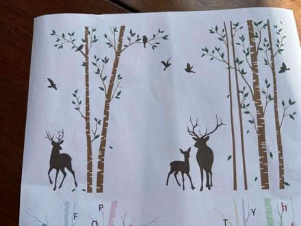Photo of free Wall decals (stickers) (Oxford-Freegle CGA OX4) #1
