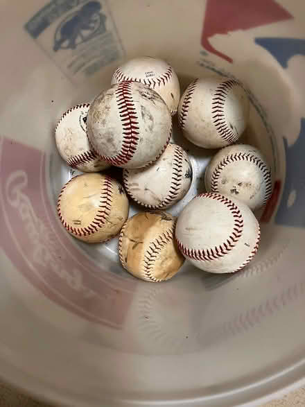 Photo of free 9 2-1:2” diameter baseballs (Fair Haven) #1