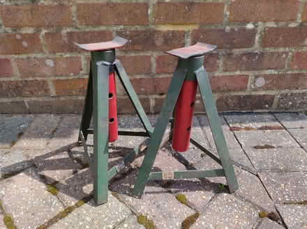 Photo of free Pair axle stands (Sunnyside RH19) #1