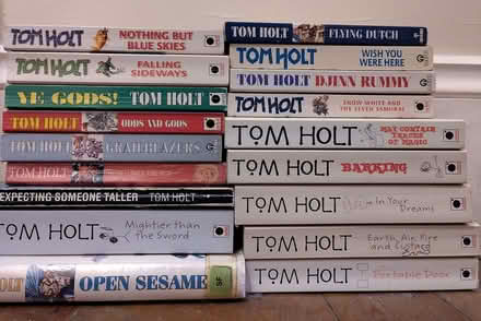 Photo of free Tom Holt books (Chapel End E17) #1