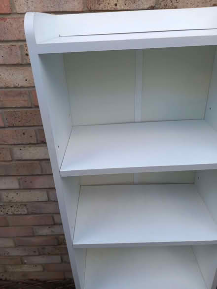 Photo of free White shelf unit for books dvds etc (Colchester CO1) #2
