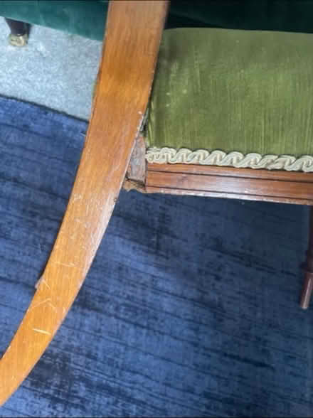 Photo of free Edwardian carved chair (Bury BL9) #3