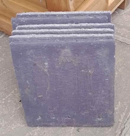 Photo of free 6 grey roof tiles (Elworth CW11) #1
