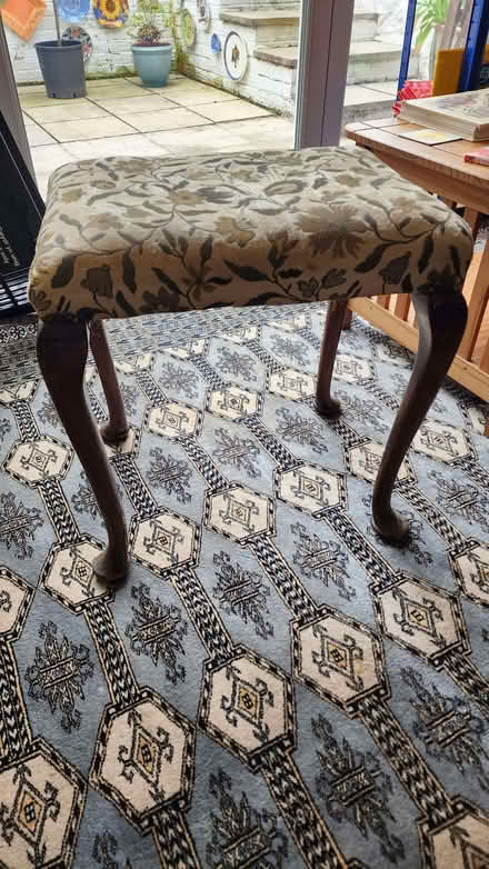 Photo of free Upholstered stool (Welshpool SY21) #1