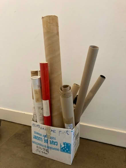 Photo of free Cardboard tubes for posters (Stockbridge EH3) #2
