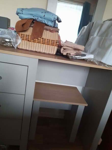 Photo of free Small dressing table with stool. (Westbury SY5) #1