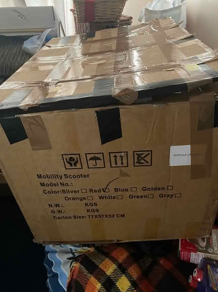 Photo of free Large cardboard box (Denvilles Havant) #1