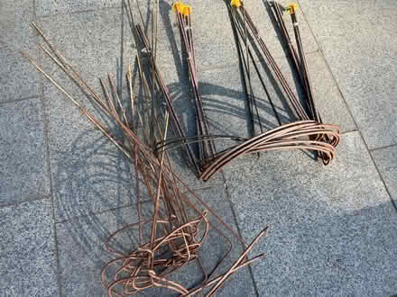 Photo of free Metal plant supports (West Common AL5) #2