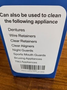 Photo of free Retainer cleaner tablets 20874 #4