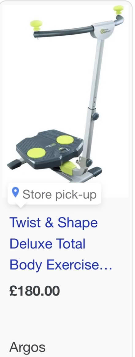 Photo of free Twist & shape exercise machine (CH43) #1