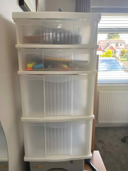 Photo of free Plastic drawer unit (HP10 flackwell heath) #1