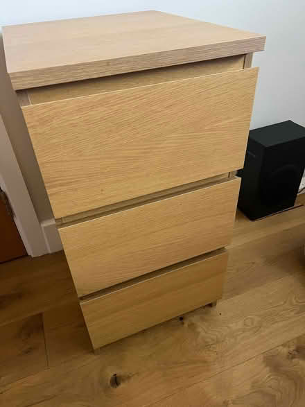 Photo of free Malm 3 Drawer Unit (Lower Buckland SO41) #3