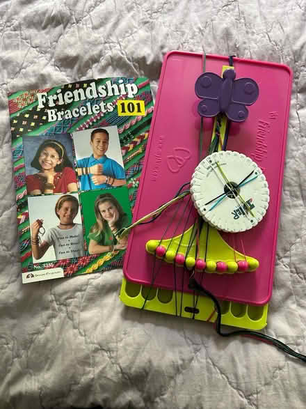 Photo of free Friendship bracelet maker and book (McLean near Spring Hill Road) #1