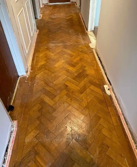 Photo of free Parquet flooring (Fleetville AL1) #1