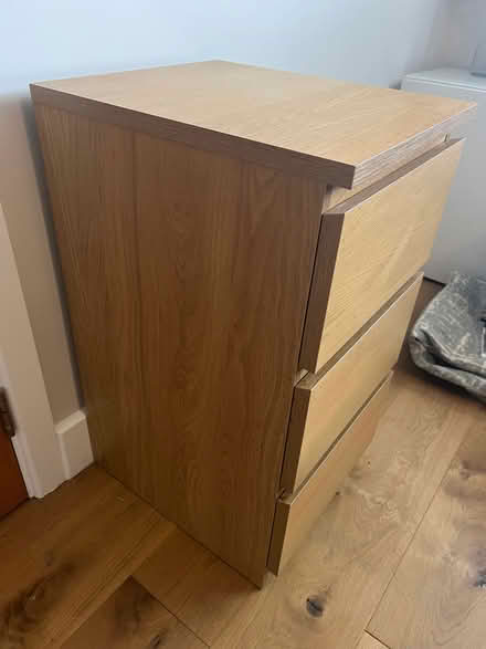Photo of free Malm 3 Drawer Unit (Lower Buckland SO41) #2