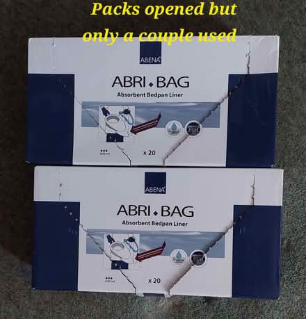 Photo of free Bed & pant pads & commode liners (Wickford SS12) #3