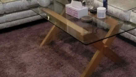 Photo of free Large Mauve rug (200 x 290cm) (Emlyn Gardens W12) #3