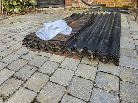 Photo of free Pre used Onduline roofing sheets (Rainham, Kent, ME8 8QF) #2