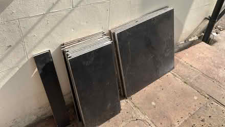 Photo of free Black floor tiles (Penrith CA11) #1