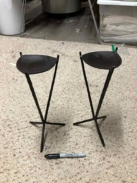 Photo of free Tall candle stands (Arlington/West Medford line) #1