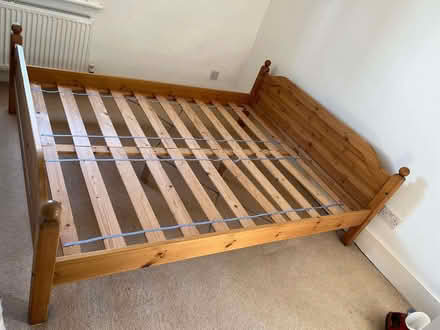 Photo of free Pine bed frame (St John's TN13) #1