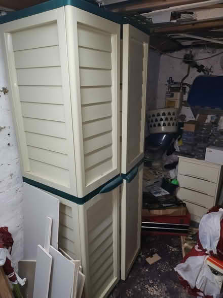Photo of free Plastic Garden storage cupboard (Forest Gate E7) #1
