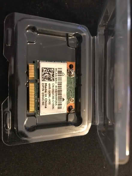 Photo of free WiFi & Bluetooth card for Dell laptop (College Town GU47) #2